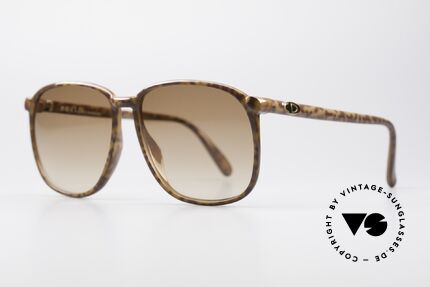 Christian Dior 2341 80's Optyl Monsieur Sunglasses, very noble men's frame with discreet coloring/pattern, Made for Men