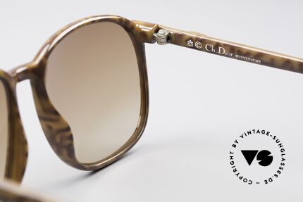 Christian Dior 2341 80's Optyl Monsieur Sunglasses, with brown-gradient sun lenses for 100% UV protection, Made for Men