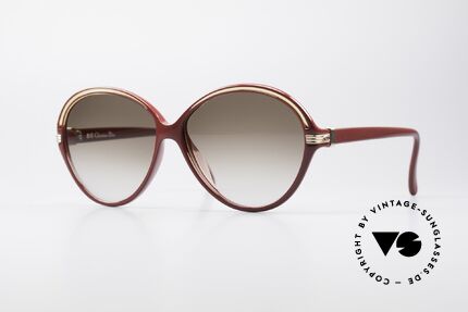 Christian Dior 2308 80's Ladies Designer Shades, enchanting ladies sunglasses by Christian Dior, Made for Women