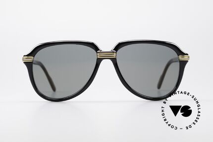Cartier Vitesse - M Luxury Aviator Shades, frame with flexible spring hinges in Medium size 58/15, Made for Men