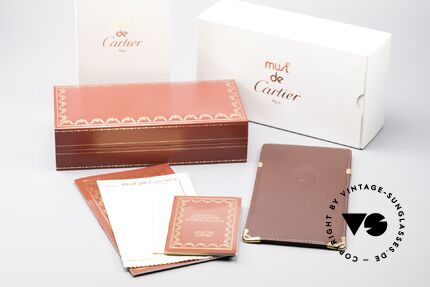 Cartier Vitesse - M Rare Luxury Aviator Shades, with serial number, Cartier box, leather case & packing, Made for Men Cartier Vitesse - M Rare Luxury Aviator Shades, with serial number, Cartier box, leather case & packing, Made for Men