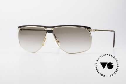 AVUS 2-110 Extraordinary 80's Sunglasses, handmade AVUS vintage 1980's designer sunglasses, Made for Men