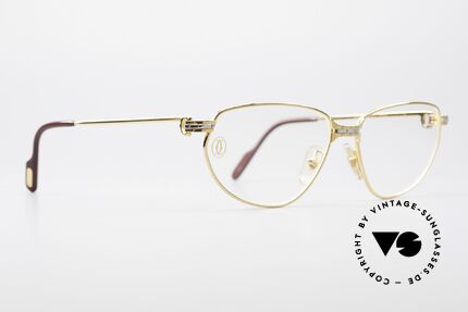 Cartier Panthere Windsor - M 90's Luxury Frame, precious luxury glasses in Medium (ladies) size 59-15, 135, Made for Women
