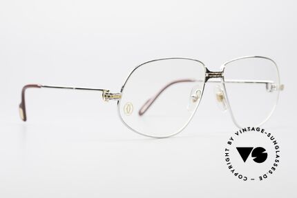 Cartier Panthere G.M. - L Rare Platinum Finish Frame, mod. "Panthère" was launched in 1988 and made till 1997, Made for Men Cartier Panthere G.M. - L Rare Platinum Finish Frame, mod. "Panthère" was launched in 1988 and made till 1997, Made for Men