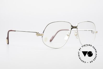 Cartier Panthere G.M. - M Luxury Platinum Eyeglasses, mod. "Panthère" was launched in 1988 and made till 1997, Made for Men