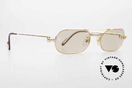 Cartier MUST Santos - M Elton John Shades, worn by Elton John (video "I'm still standing", 1983), Made for Men Cartier MUST Santos - M Elton John Shades, worn by Elton John (video "I'm still standing", 1983), Made for Men