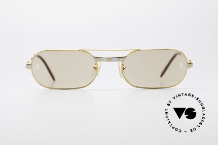 Cartier MUST Santos - M Elton John Shades, this pair with the SANTOS decor in M size 55/20, 140, Made for Men Cartier MUST Santos - M Elton John Shades, this pair with the SANTOS decor in M size 55/20, 140, Made for Men
