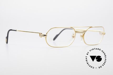 Cartier MUST LC Rose - M Limited Luxury Frame 80's, worn by Elton John (video "I'm still standing", 1983), Made for Men