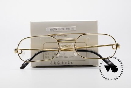 Cartier MUST LC Rose - M Limited Luxury Frame 80's, NO RETRO eyewear; a 35 years old vintage ORIGINAL!, Made for Men