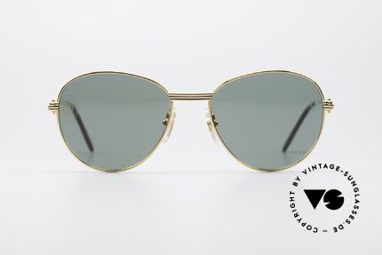 Cartier S Brillants 0,20 ct Vintage Diamond Sunglasses, model from the "S"-Series (market launch in 1988), Made for Women