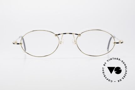 Cazal 770 90's Vintage Frame No Retro, thin metal frame with interesting lens mounting, Made for Men and Women