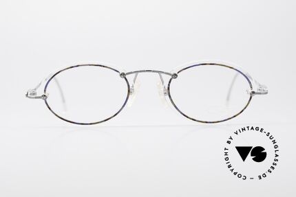 Cazal 770 Oval Vintage Frame No Retro, thin metal frame with interesting lens mounting, Made for Men and Women