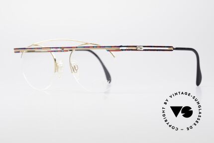 Cazal 748 True Vintage No Retro Glasses, costly varnishing (characteristical for all vintage Cazals), Made for Men and Women