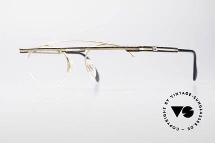Cazal 748 Rare Vintage No Retro Glasses, interesting Cazal vintage eyeglasses-frame from 1997/98, Made for Men and Women