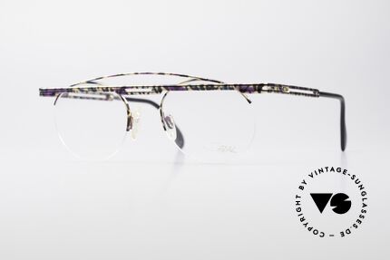 Cazal 748 Crazy Vintage No Retro Frame, interesting Cazal vintage eyeglasses-frame from 1997/98, Made for Men and Women