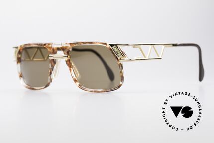 Cazal 876 True 90's No Retro Sunglasses, unique frame construction & multifaceted frame coloring, Made for Men and Women