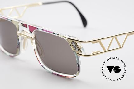 Cazal 876 True 90's No Retro Sunglasses, orig. Cazal lenses with 'UV Protection' mark; true vintage, Made for Men and Women