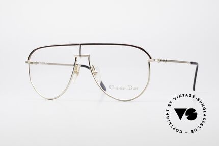 Christian Dior 2582 80's Vintage Men's Frame, awesome 1980's designer eyeglasses by Christian Dior, Made for Men