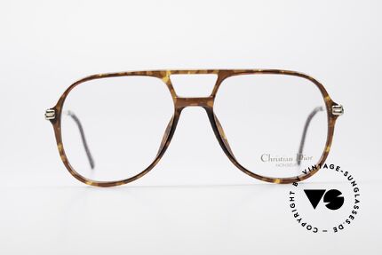 Christian Dior 2473 80's Dior Monsieur Eyeglasses, Optyl-front with GOLD-PLATED temples (built to last), Made for Men