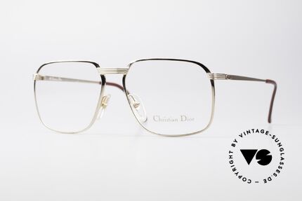 Christian Dior 2489 80's XL Vintage Men's Frame, exquisite Christian Dior vintage glasses from 1989, Made for Men Christian Dior 2489 80's XL Vintage Men's Frame, exquisite Christian Dior vintage glasses from 1989, Made for Men