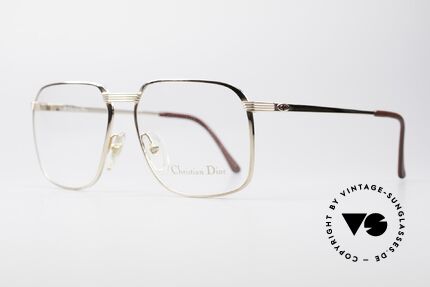 Christian Dior 2489 80's XL Vintage Men's Frame, masterly made metal frame (gold-plated top quality), Made for Men Christian Dior 2489 80's XL Vintage Men's Frame, masterly made metal frame (gold-plated top quality), Made for Men