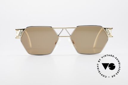 Cazal 960 90's Designer Sunglasses, immense lovely frame construction; Eiffel Tower Style, Made for Men and Women