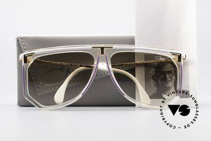 Cazal 865 Amerie HipHop 80's Shades, 145mm frame width = XXLarge size (oversized shades), Made for Women