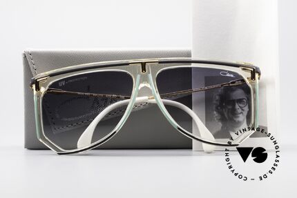 Cazal 865 Vintage Hip Hop 80's Shades, 140mm frame width = XLarge size (oversized shades), Made for Women