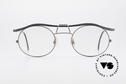 Cazal 1110 - Point 2 90's Industrial Vintage Frame, the frame recalls the 90's industrial / steampunk design, Made for Men