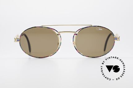 Cazal 965 90's Steampunk Style Shades, frame is reminiscent of 'industrial/steampunk' design, Made for Men and Women