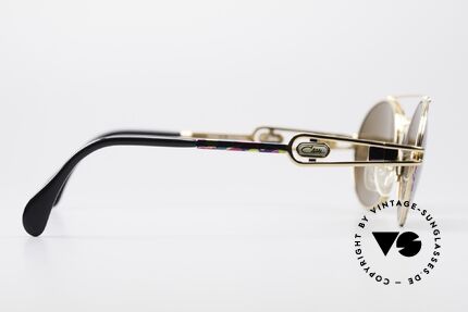 Cazal 965 90's Steampunk Style Shades, Cazal sun lenses with 'UV Protection' mark (100% UV), Made for Men and Women