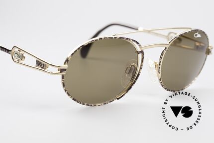 Cazal 965 90s Steampunk Oval Shades, NO RETRO sunglasses, but an authentic old ORIGINAL, Made for Men and Women
