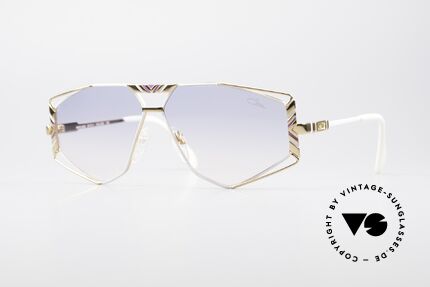 Cazal 956 Cari Zalloni Sunglasses, artistic Cazal designer sunglasses from 1989/90, Made for Men and Women