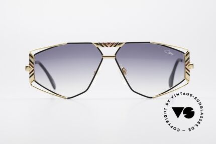 Cazal 956 Cari Zalloni Vintage Glasses, fancy lens shape and many lovely frame details, Made for Men and Women