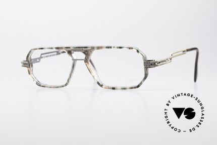 Cazal 651 90's True Vintage Eyeglasses, multi-angular Cazal glasses (interesting frame pattern), Made for Men