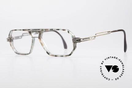 Cazal 651 90's True Vintage Eyeglasses, brushed metal parts on arms and front; 1. class quality, Made for Men