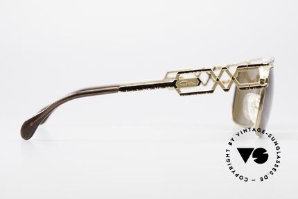 Cazal 973 90's Sunglasses Women Men, orig. brown Cazal sun lenses with 'UV Protection' mark, Made for Men and Women