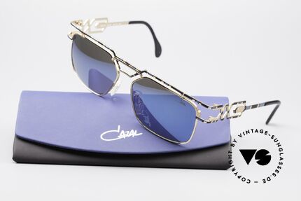 Cazal 973 Blue Mirrored 90s Sunglasses, a real 'MUST HAVE' for all lovers of quality and design!, Made for Men and Women