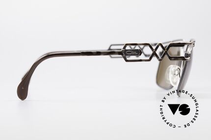 Cazal 973 High-End Designer Sunglasses, orig. brown Cazal sun lenses with 'UV Protection' mark, Made for Men and Women