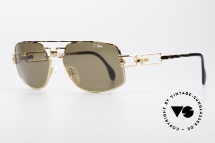 Cazal 972 Rare Designer Sunglasses 90's, extraordinary 'brown mottled' frame finish; just unique!, Made for Men and Women