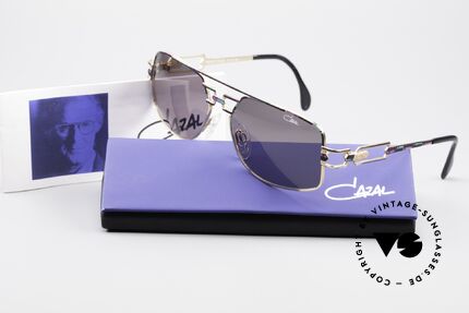 Cazal 972 No Retro Shades True Vintage, orig. gray CAZAL sun lenses with UV PROTECTION mark, Made for Men and Women