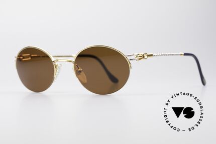 Fred Feroe Oval Luxury Sunglasses, the model name FEROE = French for the Faroe Islands, Made for Men and Women