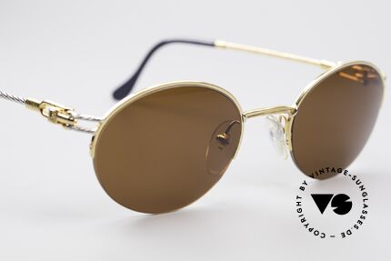 Fred Feroe Oval Luxury Sunglasses, with orig. Fred packing (hard box, certificate, case ..), Made for Men and Women