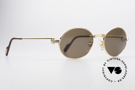 Cartier Saint Honore Luxury Sunglasses Oval, 'Staint Honore' is one of the oldest streets in Paris, Made for Men and Women
