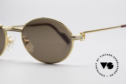 Cartier Saint Honore Luxury Sunglasses Oval, unworn + orig. packing (hard to find in this condition), Made for Men and Women