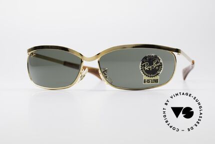 Ray Ban Olympian VI Deluxe B&L USA Vintage Shades, DELUXE model from the famous Olympian Series, Made for Men