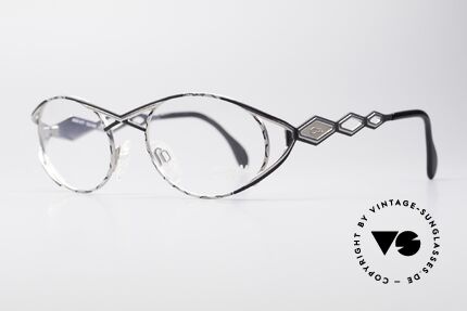 Cazal 977 Vintage 90s Eyeglasses Ladies, glamorous design elements; an elegance full of verve, Made for Women