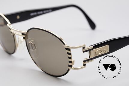 Cazal 976 90's Vintage Sunglasses Oval, original CAZAL lenses with 'UV Protection' mark, Made for Men and Women