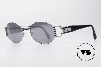 Cazal 976 Vintage Shades Oval Mirrored, best craftmanship and 1st class wearing comfort, Made for Men and Women