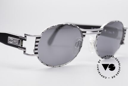 Cazal 976 Vintage Shades Oval Mirrored, great combination of materials, colors and design, Made for Men and Women